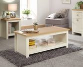 Lancaster COFFEE TABLE WITH SHELF